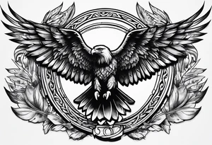 SPQR eagle tattoo idea