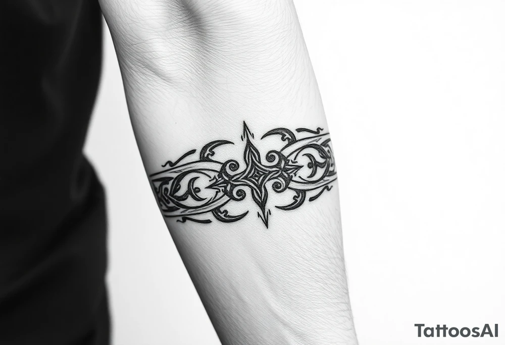 Tribal band tattoo idea
