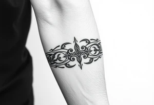 Tribal band tattoo idea