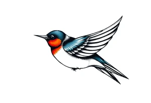 Swallow tattoo idea