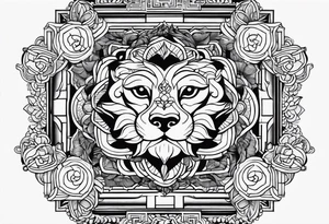 vietnamese bau cua tattoo idea