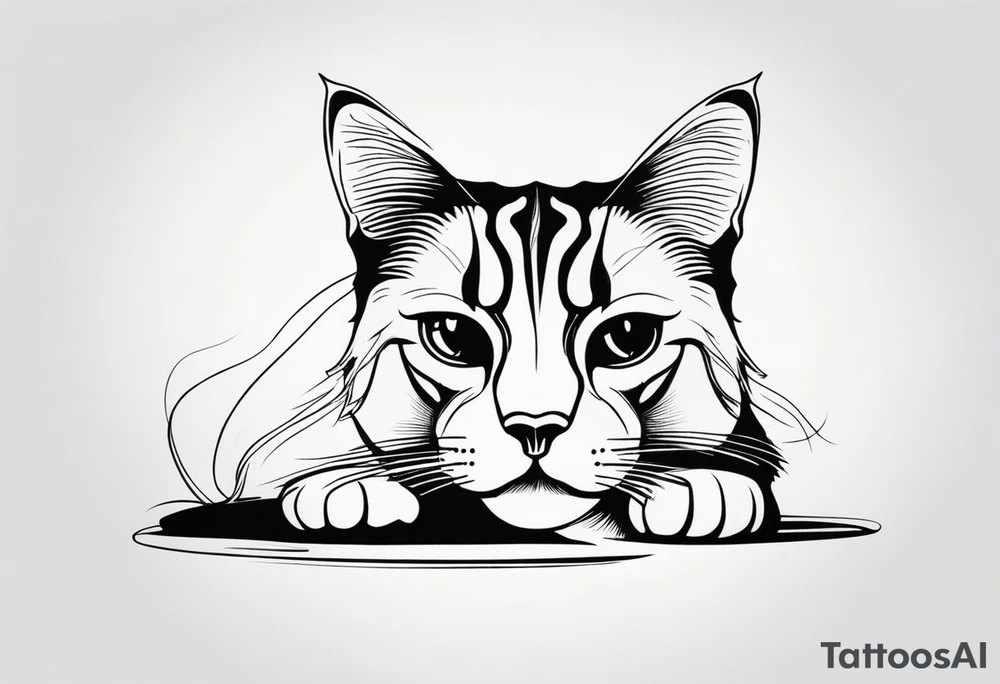 Cat tatto @ sigh tattoo idea