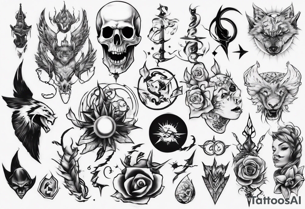 random, anything tattoo idea