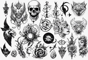 random, anything tattoo idea
