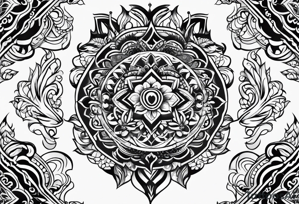 tribal tattoo tattoo idea