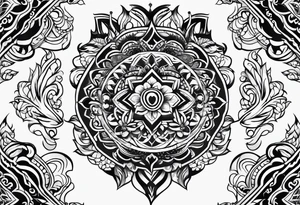 tribal tattoo tattoo idea