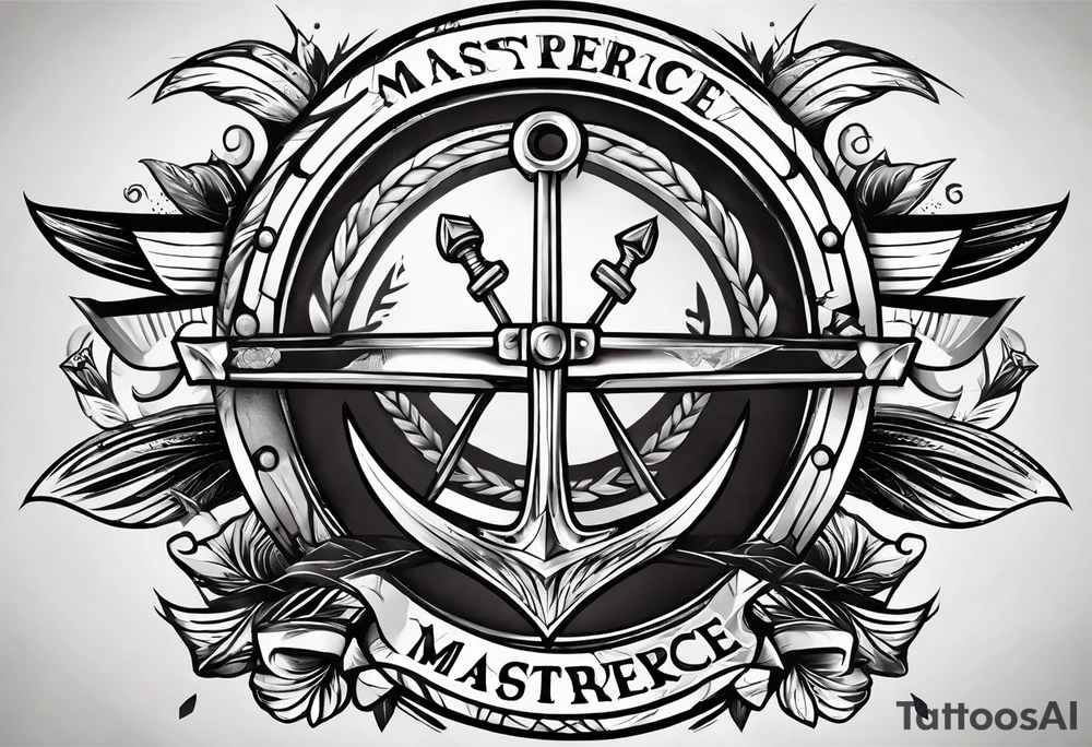 Hammer and nail tattoo idea
