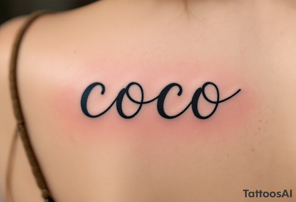 coco tattoo idea