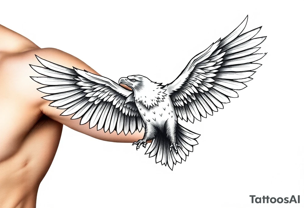 majestic eagle spreading wings against mountain peaks tattoo idea majestic eagle spreading wings against mountain peaks tattoo idea