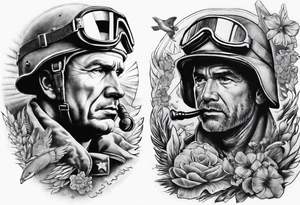 Ww2 memorial reef tattoo idea