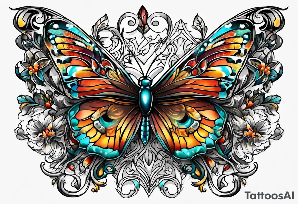 filigree tattoo idea