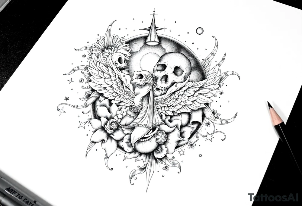Dreams come true tattoo idea