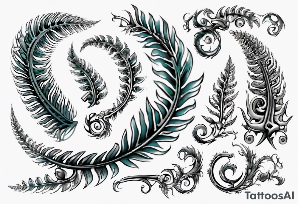 Silver Fern, irish tattoo idea