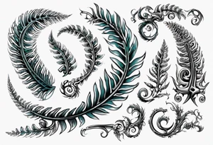 Silver Fern, irish tattoo idea