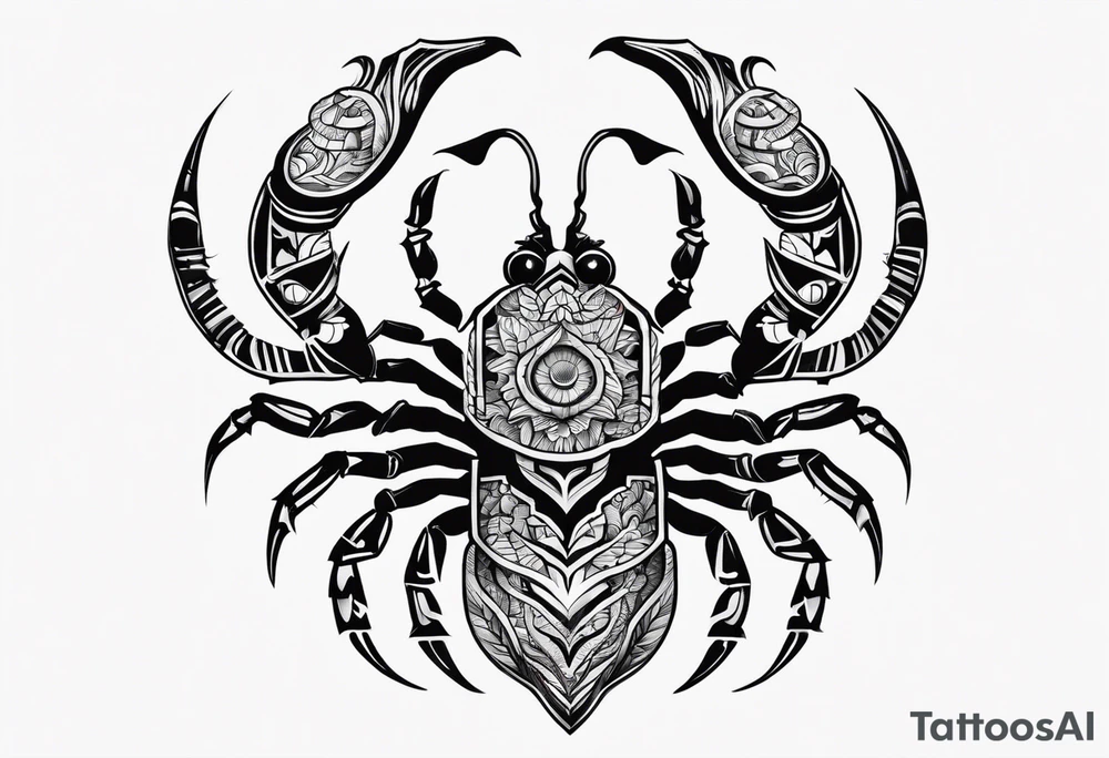 Scorpion tattoo idea