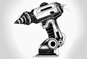 Futuristic Robot Arm tattoo idea