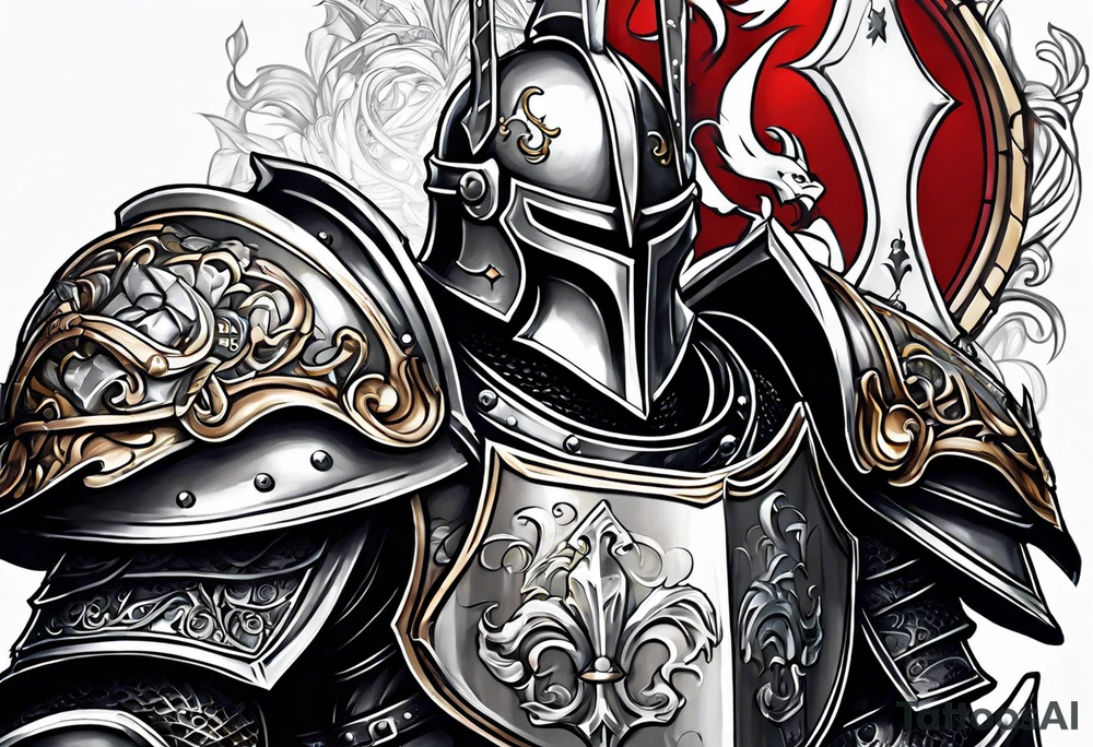 Knight tattoo idea