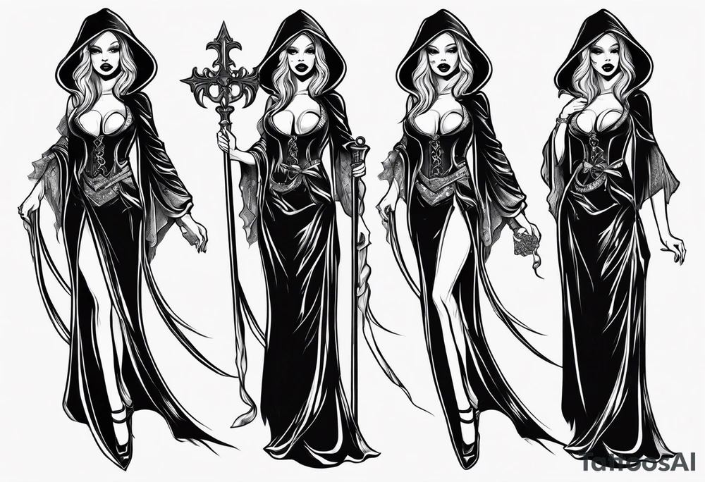 pinup doll
grim reaper tattoo idea