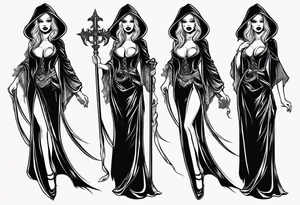pinup doll
grim reaper tattoo idea