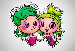 Cosmo and wanda tattoo idea