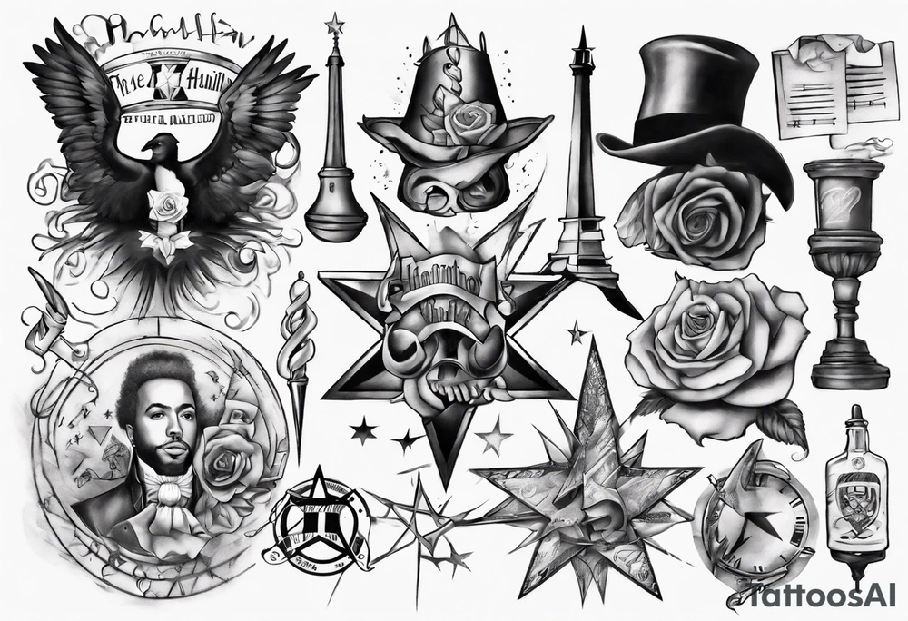 Hamilton the Musical tattoo idea