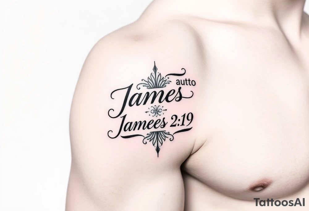 James 2:19 tattoo idea