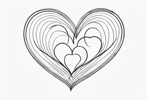 heart couple 21.06.23 tattoo idea