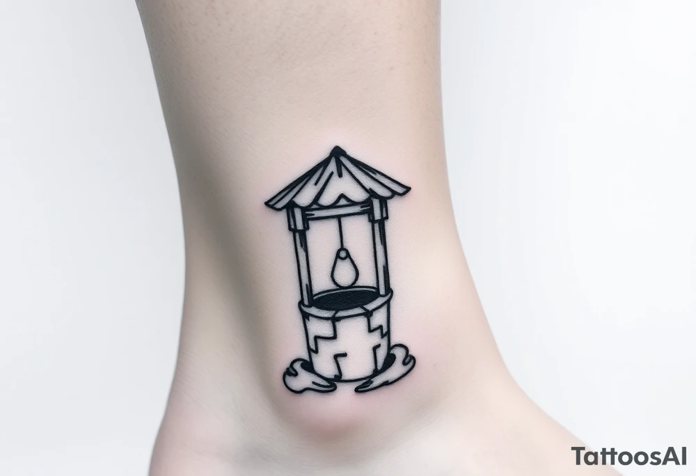 Wishing well tattoo idea