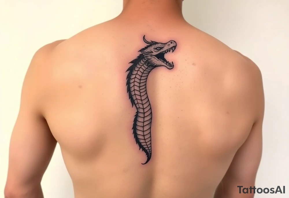 Sea serpent arm sleeve tattoo tattoo idea
