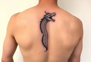 Sea serpent arm sleeve tattoo tattoo idea
