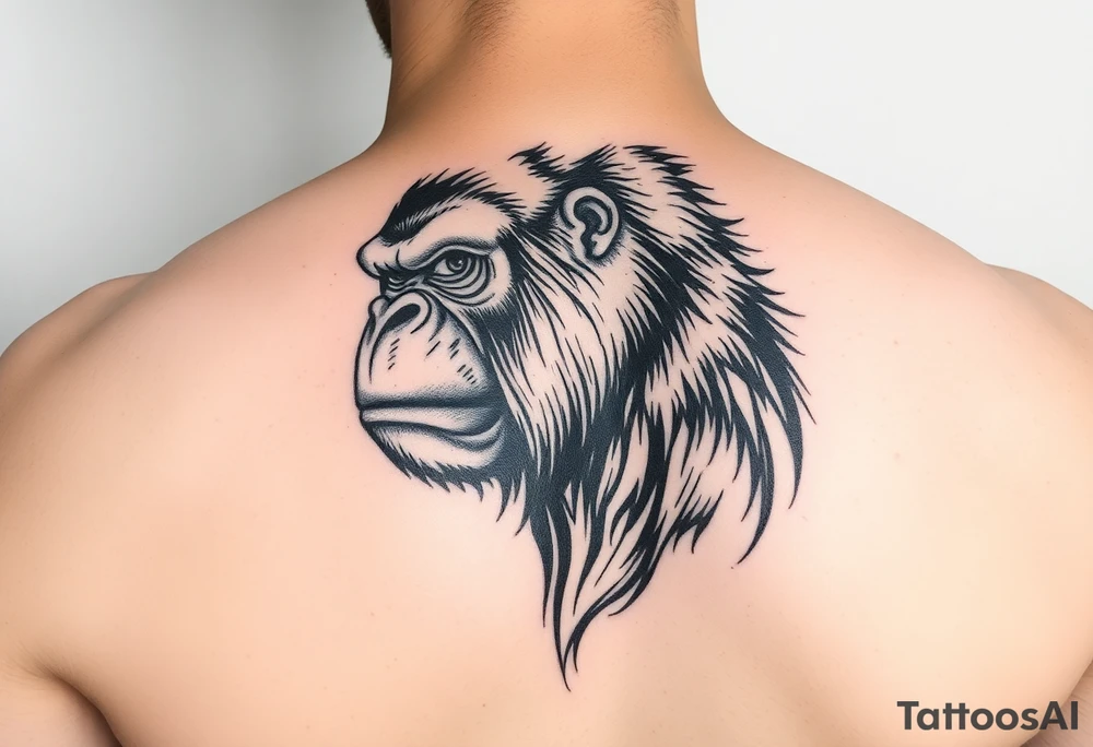 king kong tattoo idea