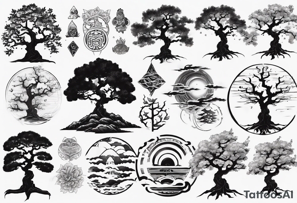 Tree tattoo idea