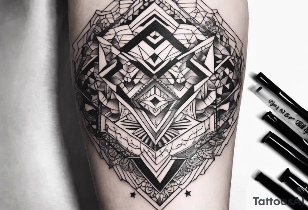 Give a idea for two people to get tattoos that compliment each other that show a “meant to be” type tattoo idea