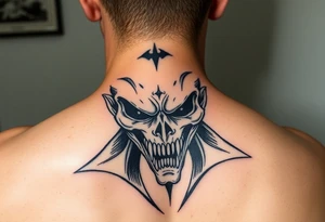 Spooky jackolanturn evil tattoo idea