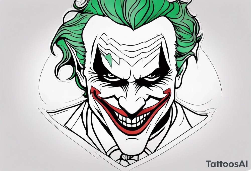 joker tattoo idea