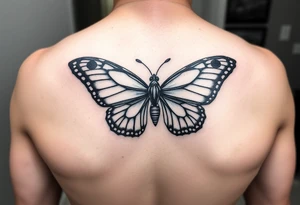Butterfly autumn memorial 
  gf rip tattoo idea