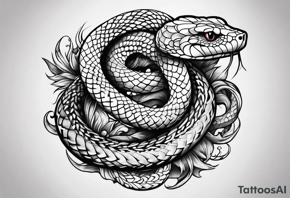 Snake tattoo idea