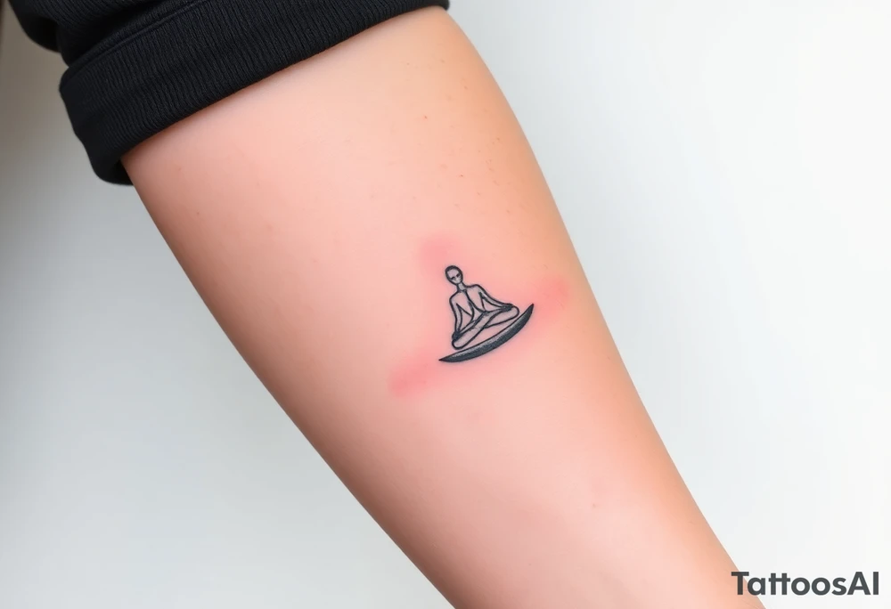 victory over coma and methadone. a new life in meditation. tattoo on the arm tattoo idea