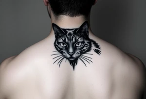 Black Cat tattoo idea