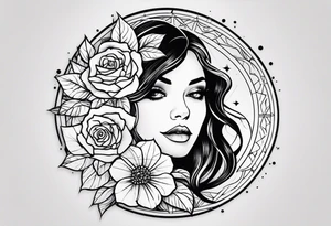 Sexy tattooed women svg tattoo idea