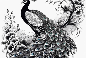dark peacock tattoo
more majestic
demon peacock dark fantasy
chinese tattoo idea