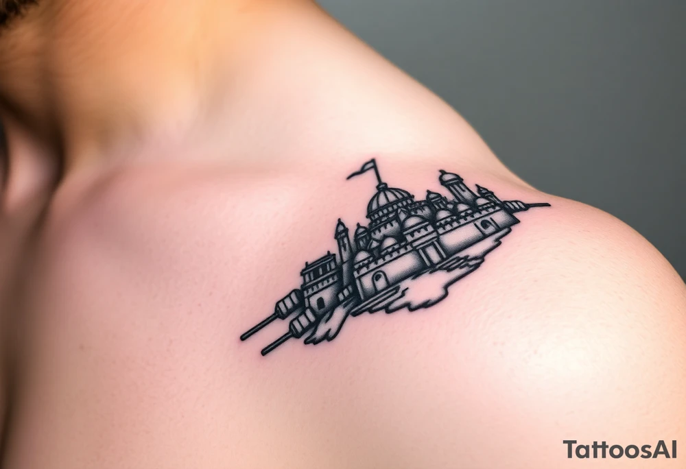 city of Atlantis
on arm tattoo idea