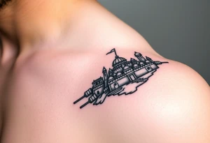 city of Atlantis
on arm tattoo idea