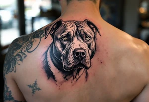 pitbull tattoo tattoo idea