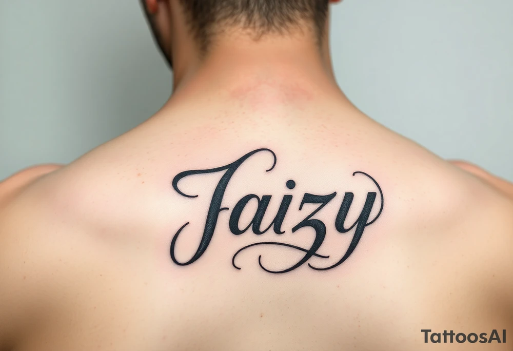 upper shooulder - Remembrance of a deceased best friend with the name Jazy incorporated tattoo idea