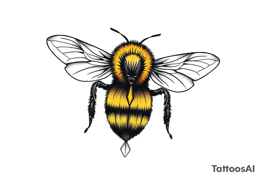 bumblebee tattoo idea