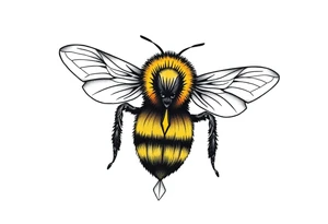 bumblebee tattoo idea