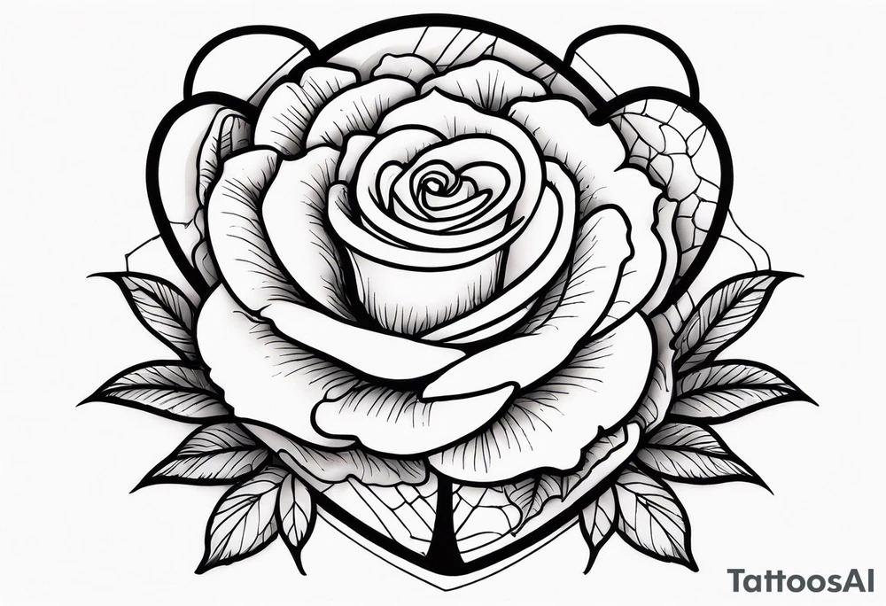 Leuchtturm Stacheldraht Rosen Herz tattoo idea