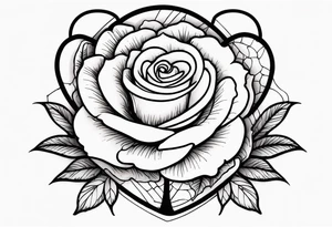 Leuchtturm Stacheldraht Rosen Herz tattoo idea
