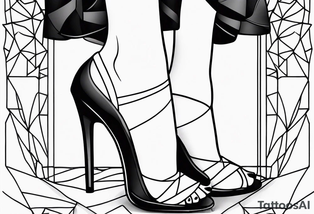 small near ankle tattoo idea